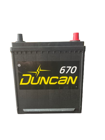 Batería Duncan NS40 670 AMP (12 V) – Caja NS40 | Baterías Jireh BATERIA DUNCAN NS40 670AMP